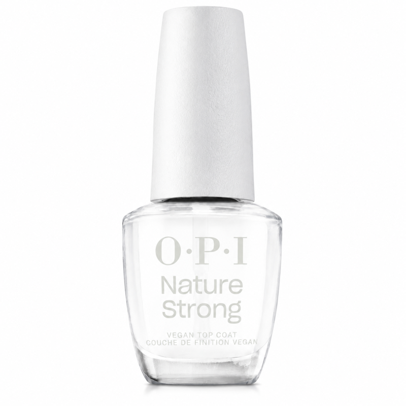 Веган топ лак за блясък и защита на маникюра OPI Nature Strong Top Coat 15 ml
