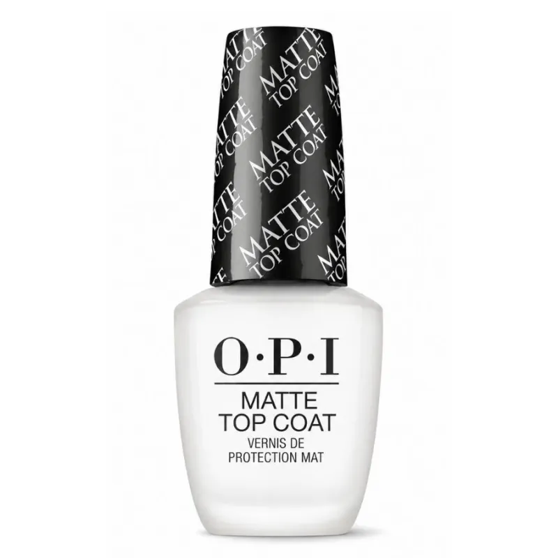 Матиращ топ лак за кадифен матов ефект OPI Matte Top Coat 15 ml