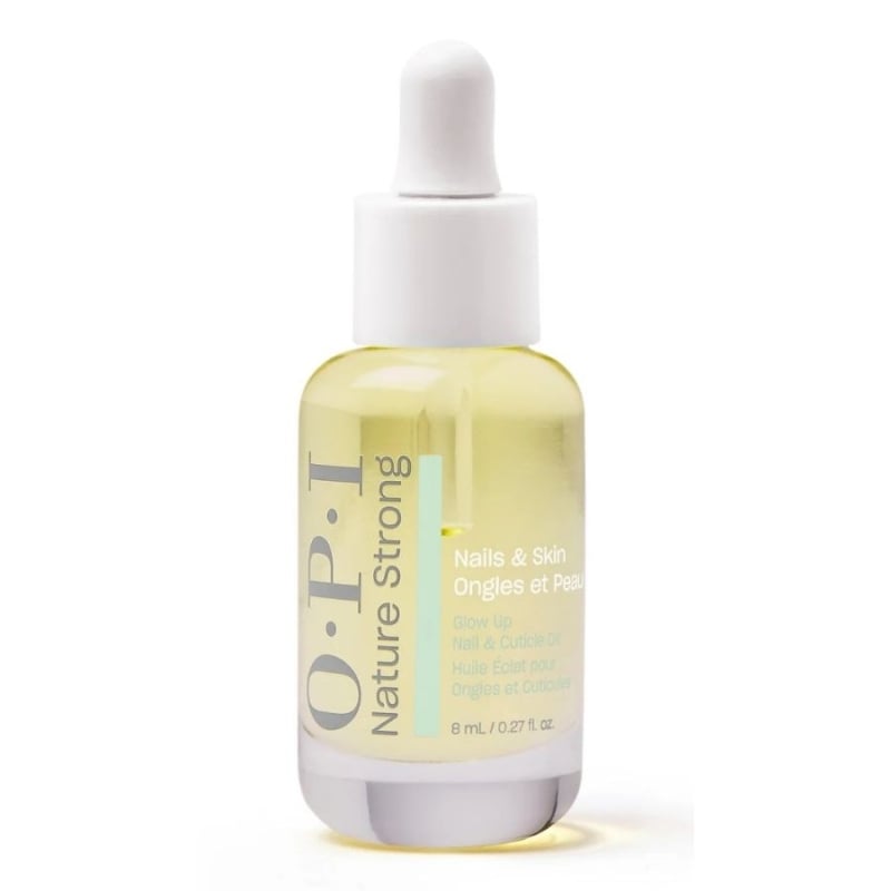 Веган олио за нокти и кожички с подхранваща грижа OPI Nature Strong Glow Up Nail & Cuticle Oil 8 ml