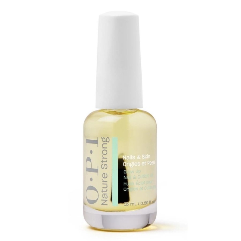 Веган олио за нокти и кожички с подхранваща грижа OPI Nature Strong Glow Up Nail & Cuticle Oil 15 ml