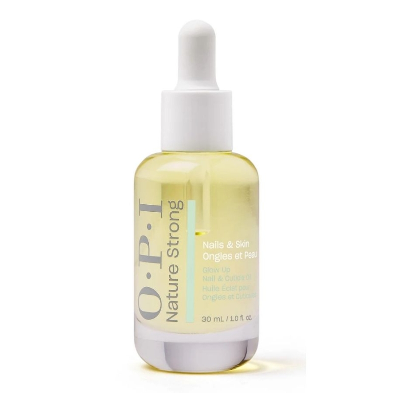 Веган олио за нокти и кожички с подхранваща грижа OPI Nature Strong Glow Up Nail & Cuticle Oil 30 ml