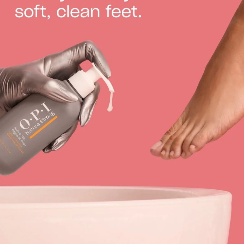 Веган омекотяваща вана за крака OPI Nature Strong Soften Up Pedi Soak 250 ml — 3