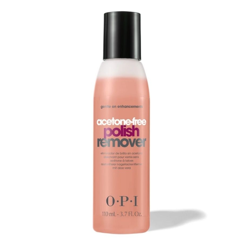Лакочистител без ацетон за нежно премахване на лак OPI Acetone Free Nail Polish Remover 110 ml