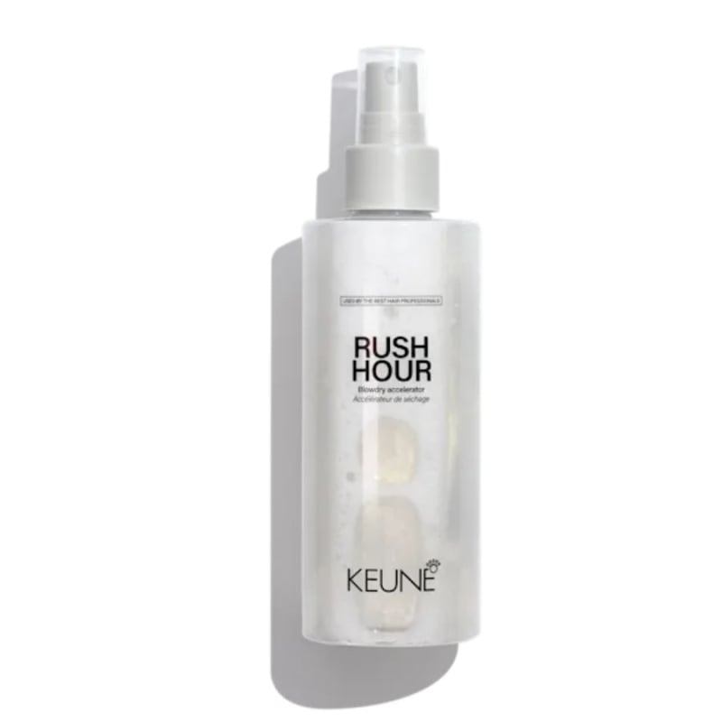 Спрей за по-бързо изсушаване и термозащита Keune Style Rush Hour 200 ml