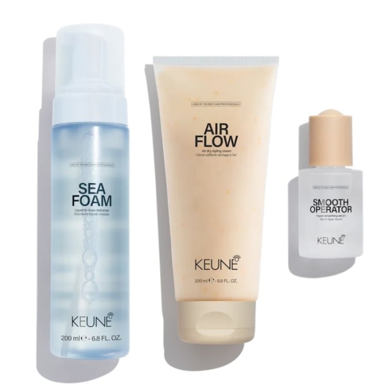 Комплект за меки и дефинирани вълни Keune Style Smooth Waves Bundle – 3 продукта