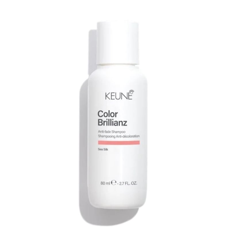 Мини шампоан против избледняване за боядисана коса Keune Care Color Brillianz Shampoo 80 ml