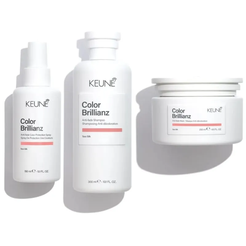 Комплект за защита на боядисана коса от избледняване Keune Care Color Brillianz Vibrant Color Treatment Set