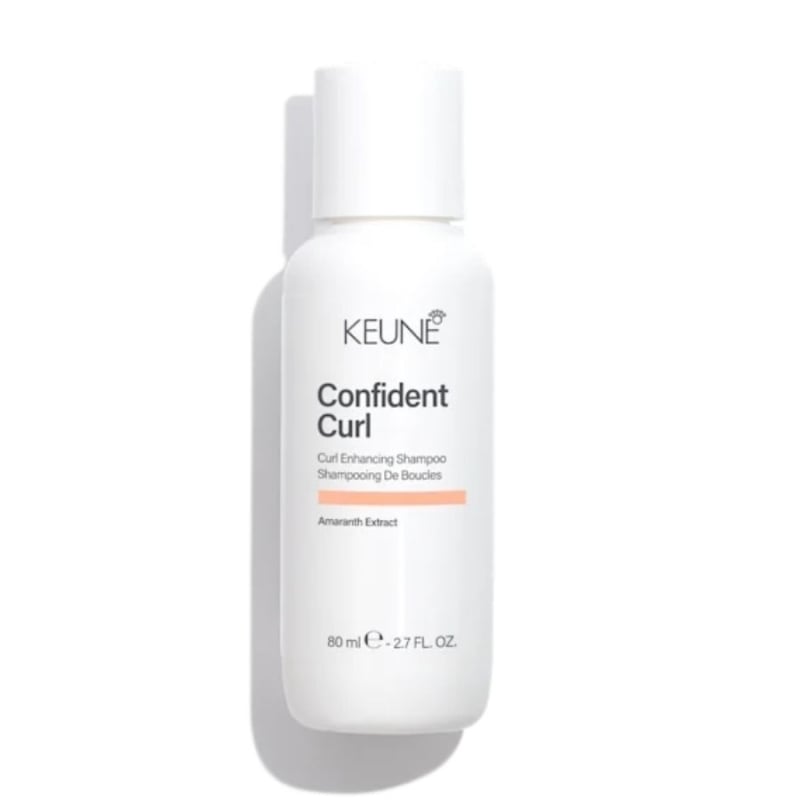 Безсулфатен хидратиращ шампоан за къдрава коса Keune Care Confident Curl Shampoo 80 ml