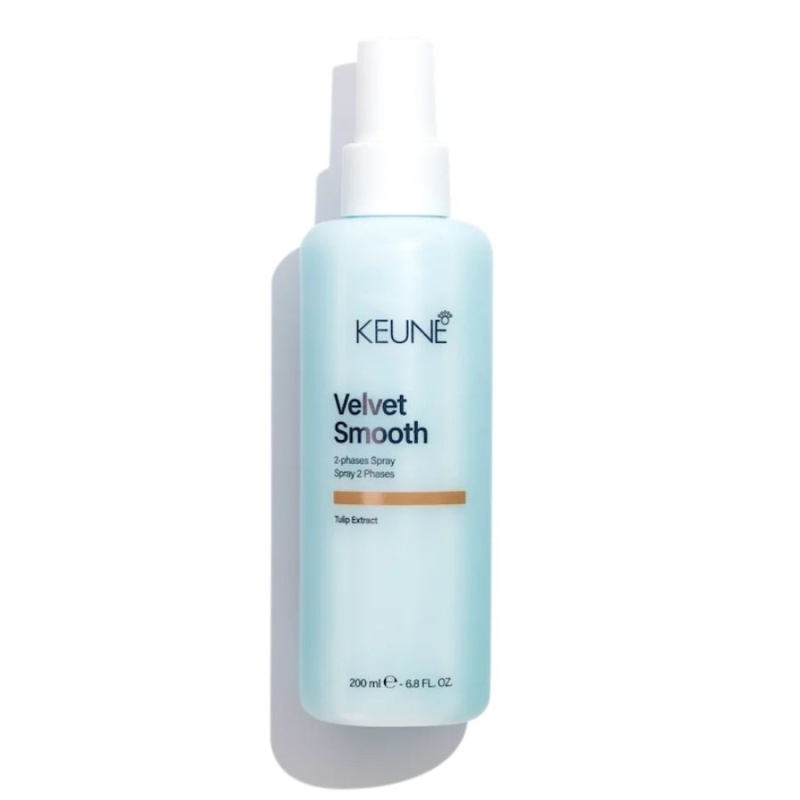 Двуфазен изглаждащ спрей за лесно разресване Keune Care Velvet Smooth 2 Phase Spray 200 мл