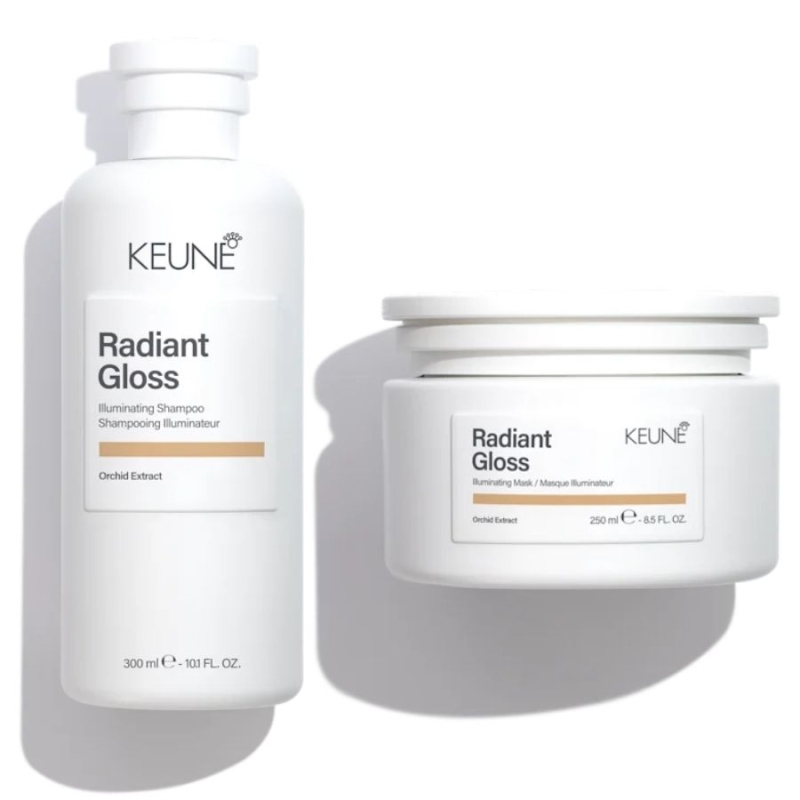 Хидратиращ комплект за огледален блясък Keune Care Radiant Gloss Duo Set