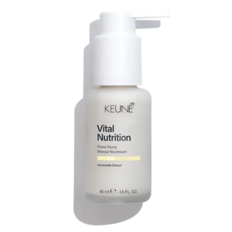 Уплътняващ и подхранващ крем без отмиване за суха коса Keune Care Vital Nutrition Power Plump 45 ml